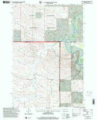 Eagle Draw 1997 topographic map preview