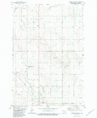 Edgeley Junction 1982 topographic map thumbnail