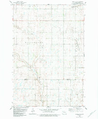 Edgeley SE 1982 topographic map thumbnail