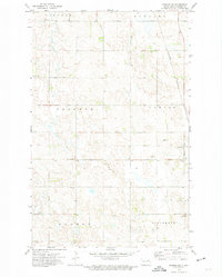 Edmore SW 1972 topographic map thumbnail