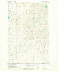 Egeland SE 1962 topographic map thumbnail