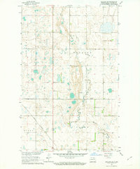 Egeland SW 1962 topographic map thumbnail