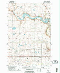 Eldridge 1990 topographic map thumbnail
