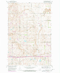 Eldridge NW 1951 topographic map thumbnail