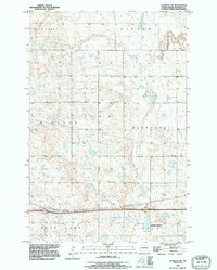 Eldridge NW 1990 topographic map thumbnail