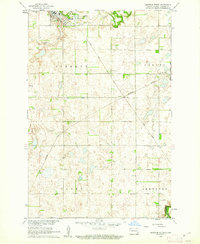 Enderlin South 1960 topographic map thumbnail