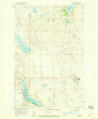 Esmond 1958 topographic map thumbnail