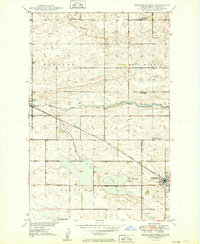 Fessenden West 1949 topographic map thumbnail