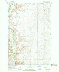 Fingal SW 1967 topographic map thumbnail