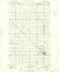 Flaxton 1948 topographic map thumbnail