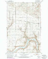 Flora 1951 topographic map thumbnail