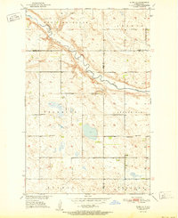Flora SE 1951 topographic map thumbnail