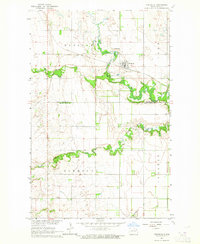 Fordville 1963 topographic map thumbnail