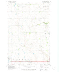 Fordville SW 1971 topographic map thumbnail