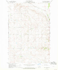 Fort Clark NE 1968 topographic map thumbnail