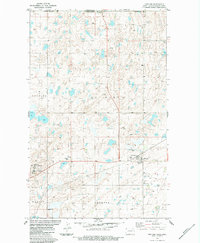Fortuna 1983 topographic map thumbnail