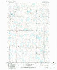 Fredonia NE 1982 topographic map thumbnail