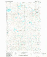Fredonia NW 1982 topographic map thumbnail