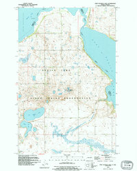 Free Peoples Lake 1994 topographic map thumbnail