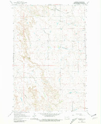 Fryburg 1962 topographic map thumbnail