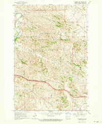 Fryburg NW 1962 topographic map thumbnail