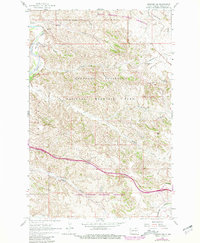Fryburg NW 1962 topographic map thumbnail