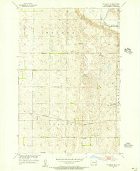 Fullerton NE 1955 topographic map thumbnail