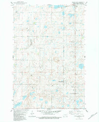 Gackle South 1983 topographic map thumbnail