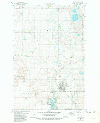 Garrison 1981 topographic map thumbnail