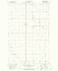 Glasston 1971 topographic map thumbnail