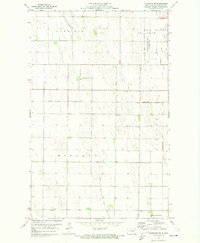 Glasston NE 1971 topographic map thumbnail