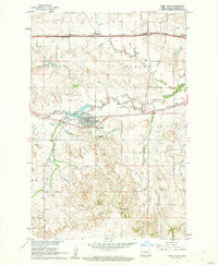 Glen Ullin 1960 topographic map thumbnail