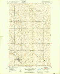 Glenburn 1949 topographic map thumbnail