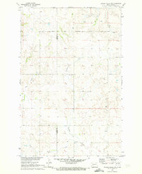 Golden Valley NW 1970 topographic map thumbnail
