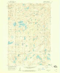 Goldwin 1958 topographic map thumbnail