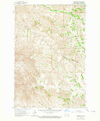 Gorham NW 1963 topographic map thumbnail