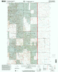 Gorham SE 1997 topographic map thumbnail