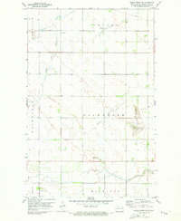 Grand Forks SW 1971 topographic map thumbnail