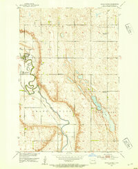 Grand Rapids 1952 topographic map thumbnail
