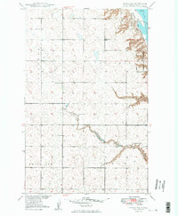 Grano SW 1949 topographic map thumbnail