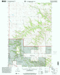 Grassy Butte 1997 topographic map thumbnail
