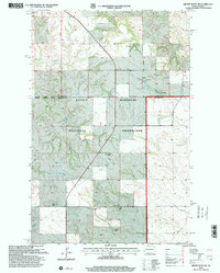 Grassy Butte SW 1997 topographic map thumbnail
