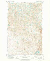 Grubb Lake 1974 topographic map thumbnail