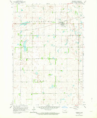 Gwinner 1962 topographic map thumbnail