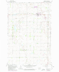 Gwinner 1962 topographic map thumbnail