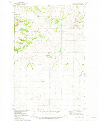 Halliday NE 1970 topographic map thumbnail