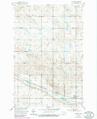 Hamberg 1951 topographic map thumbnail