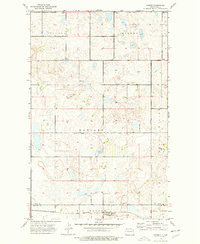 Hamlet 1974 topographic map thumbnail