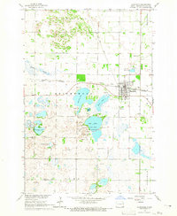 Hankinson 1964 topographic map thumbnail