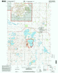 Hankinson 1998 topographic map thumbnail